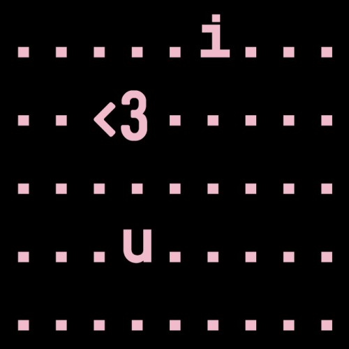 I Love You kartka na 